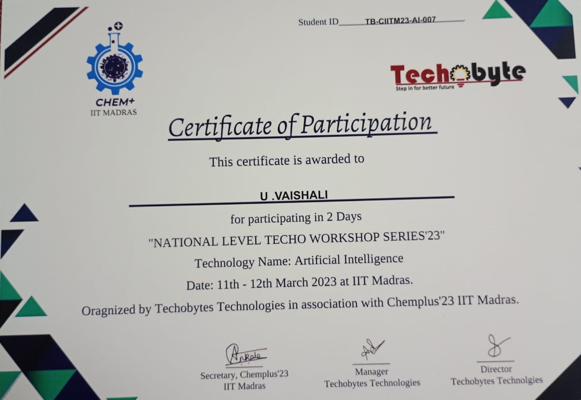 IIT Workshop